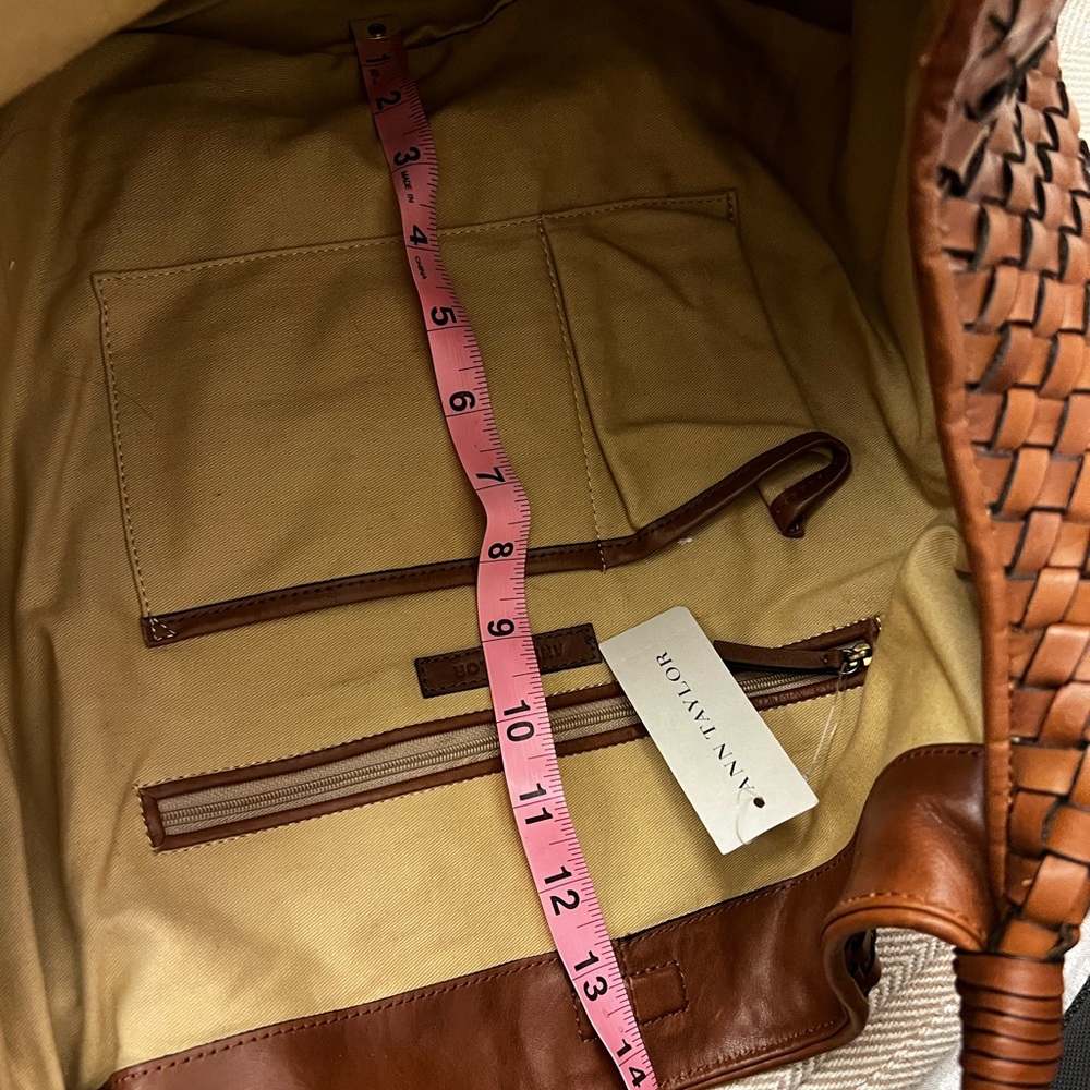 NWT Woven leather shoulder/hobo bag - Picture 14 of 16